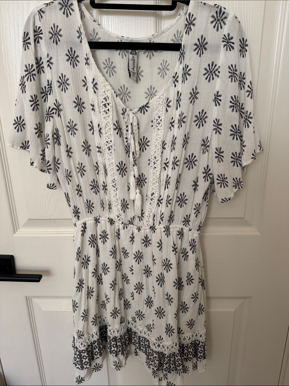 American Rag Dress with crochet accents
